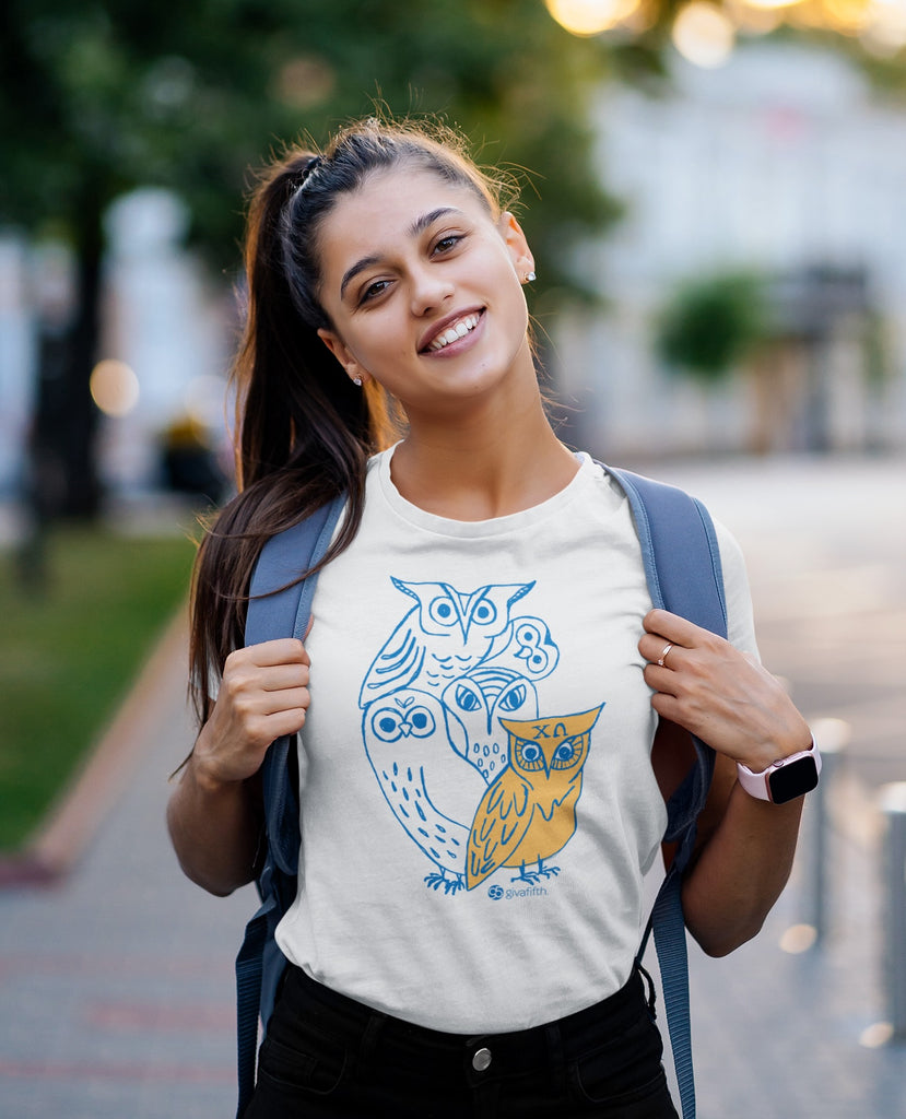 Women's owl tshirt
