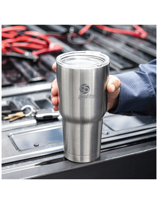 30 Oz. Trooper Stainless Tumbler Stainless