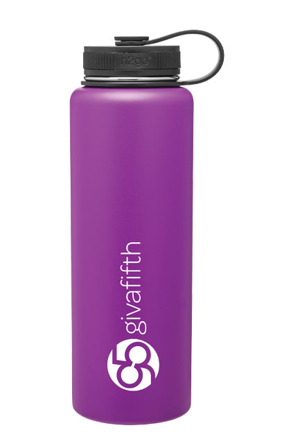 40 Oz. Quencher Stainless Bottle Purple