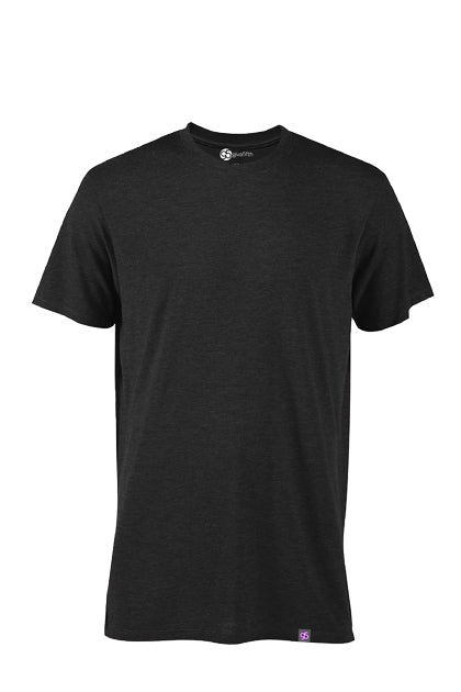 G5 Performance T-Shirt Black Heather cotton, poly, and rayon blend