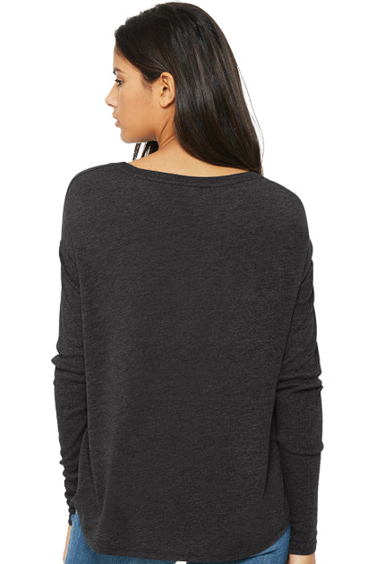 Evvy Long-Sleeve Shirt  60% cotton / 40% polyester Charcoal Heather