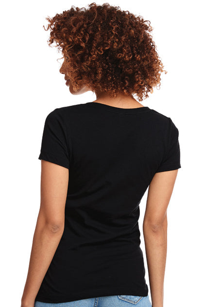 Women's Glo-5 Tee (Black) 60% cottton 40% polyester